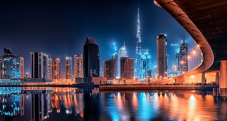 Dubai Panorama Burj Khalifa